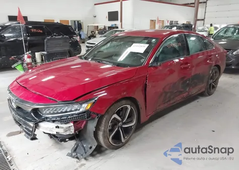 2022 Honda Accord Sport from USA, damaged, VIN 1HGCV1F38NA058401